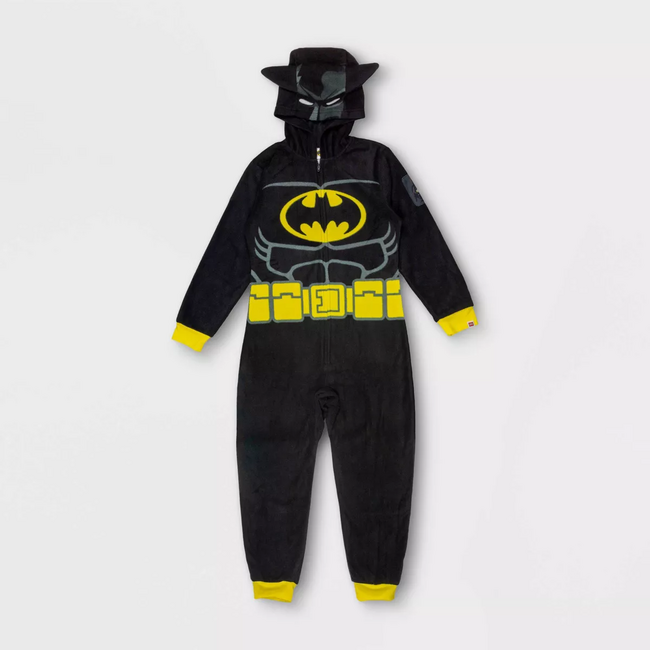 Boys' LEGO Batman Union Suit - Black 