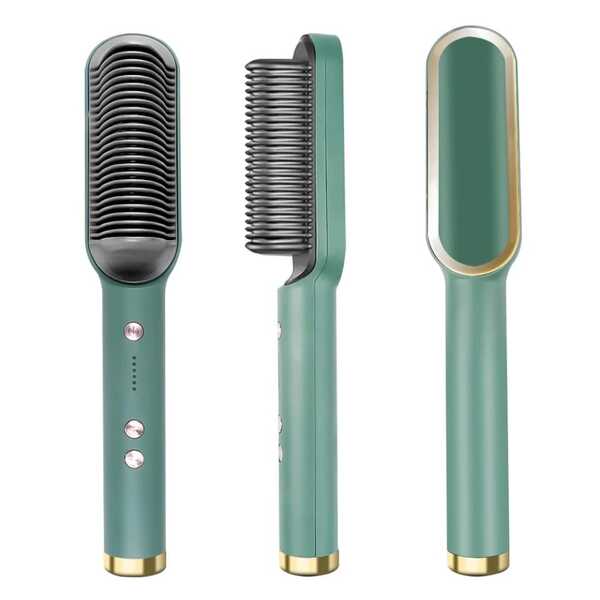 Fast Heating Electric Hair Straightening Comb